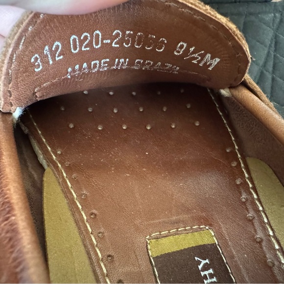 Johnson & Murphy Passport Men\'s Leather Loafers Tassel Brown 9.5 Handmade Brazil main image 5
